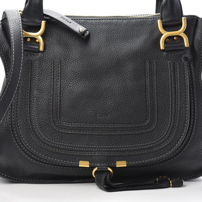Chloe Calfskin Medium Marcie Satchel Black 7 of 9