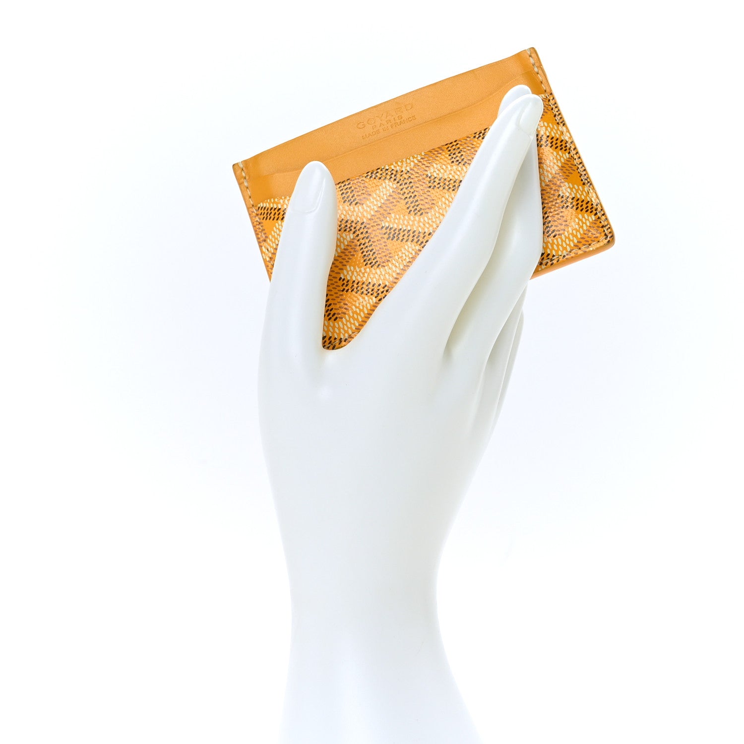 Goyard Goyardine Saint Sulpice Card Holder Yellow 2 of 8