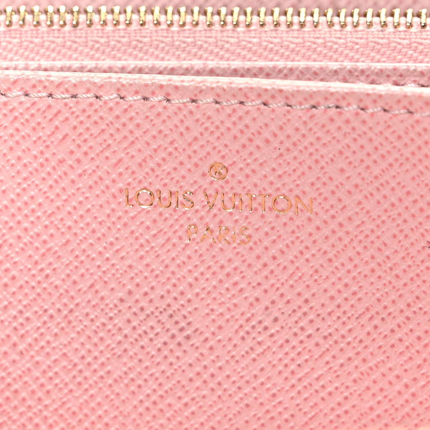 Louis Vuitton Damier Azur Zippy Wallet Rose Ballerine 6 of 8