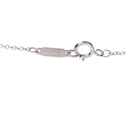 Tiffany 18K White Gold Diamond Mini Fleur De Lis Key Pendant 5 of 7