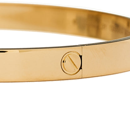 Cartier 18K Yellow Gold LOVE Bracelet 21 4 of 8