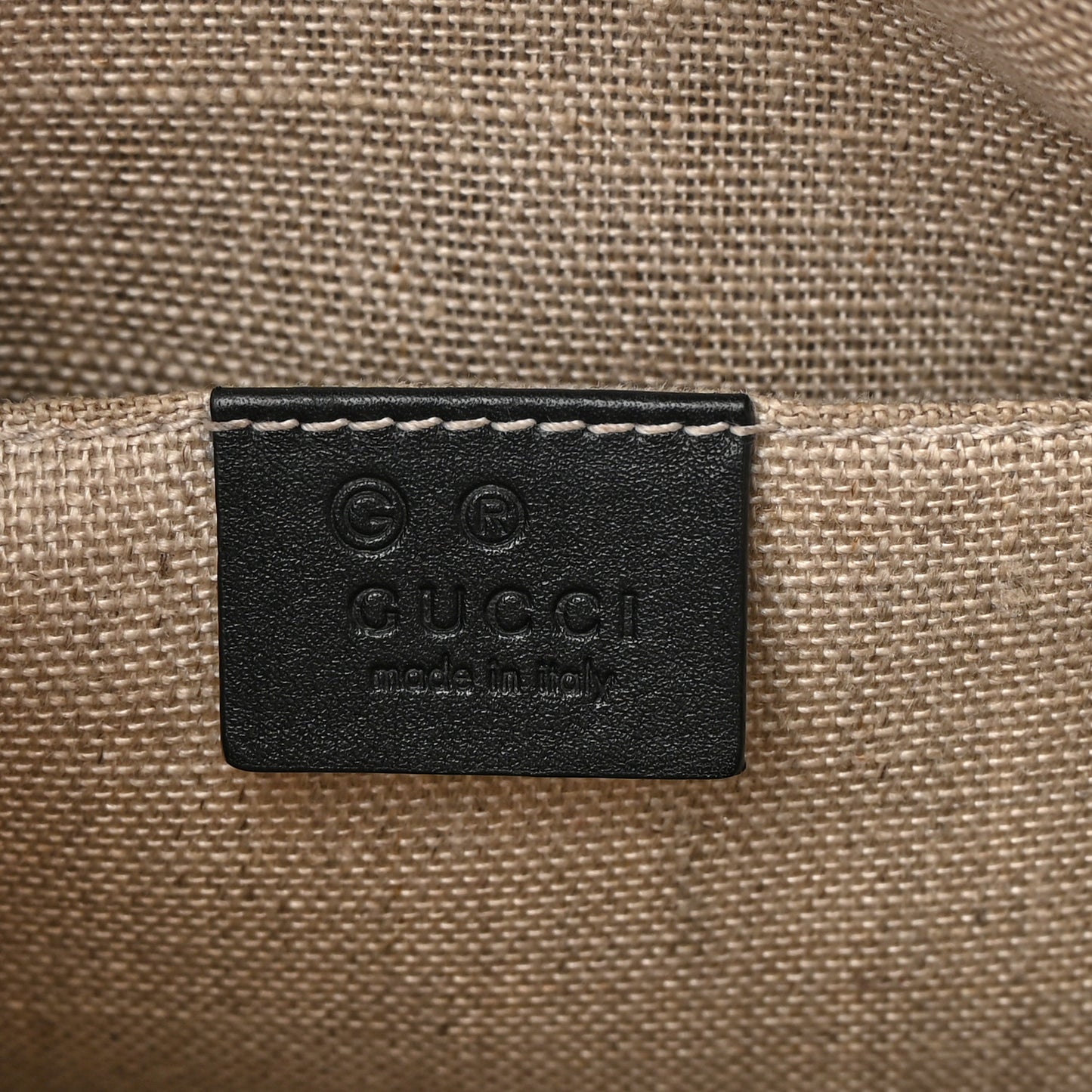 Microguccissima Mini Dome Bag Black