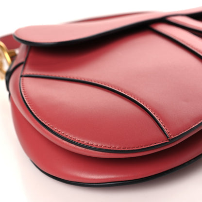 Christian Dior Calfskin Saddle Bag Pink 8 of 9