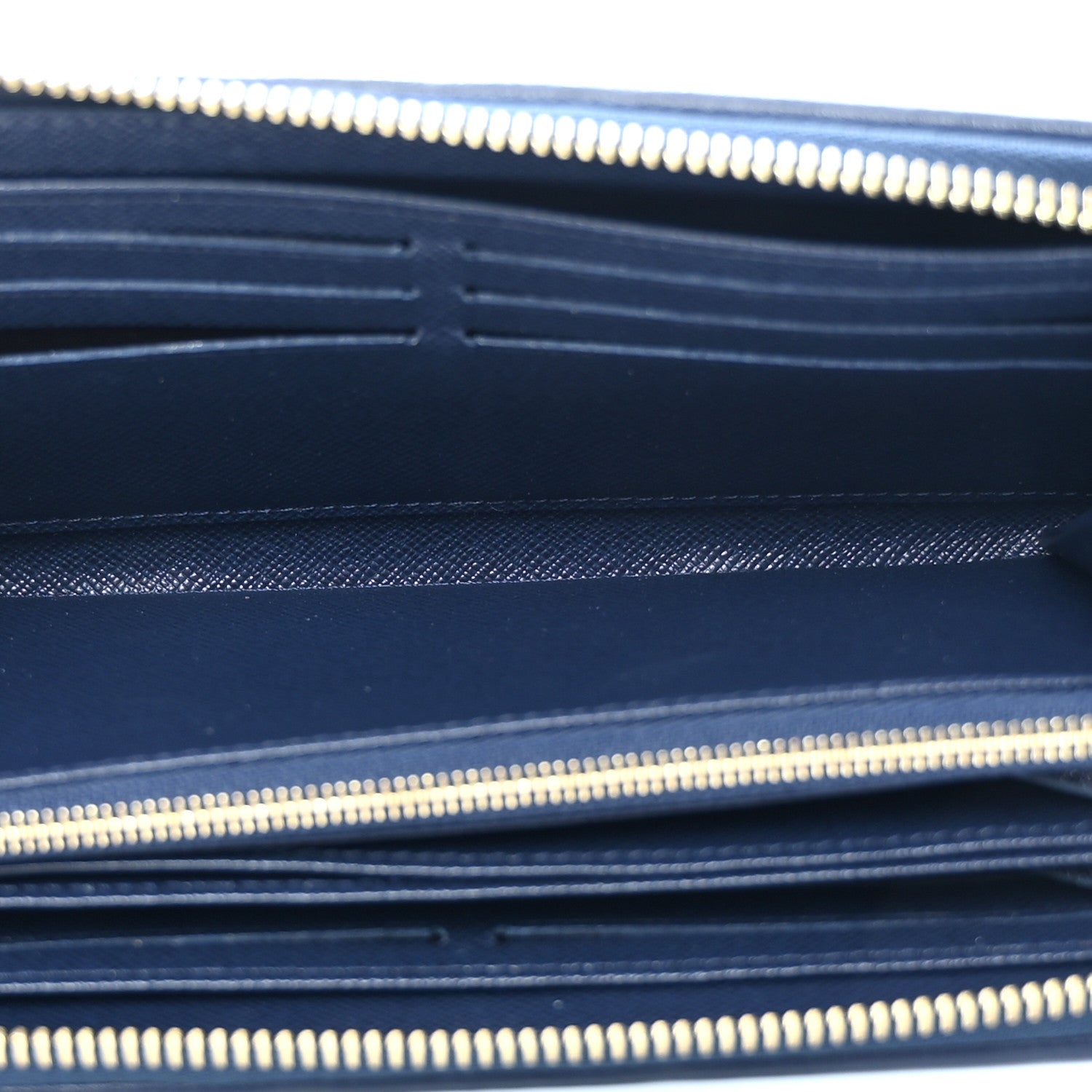 Louis Vuitton Hollographic Monoglam Zippy Wallet Blue 5 of 8