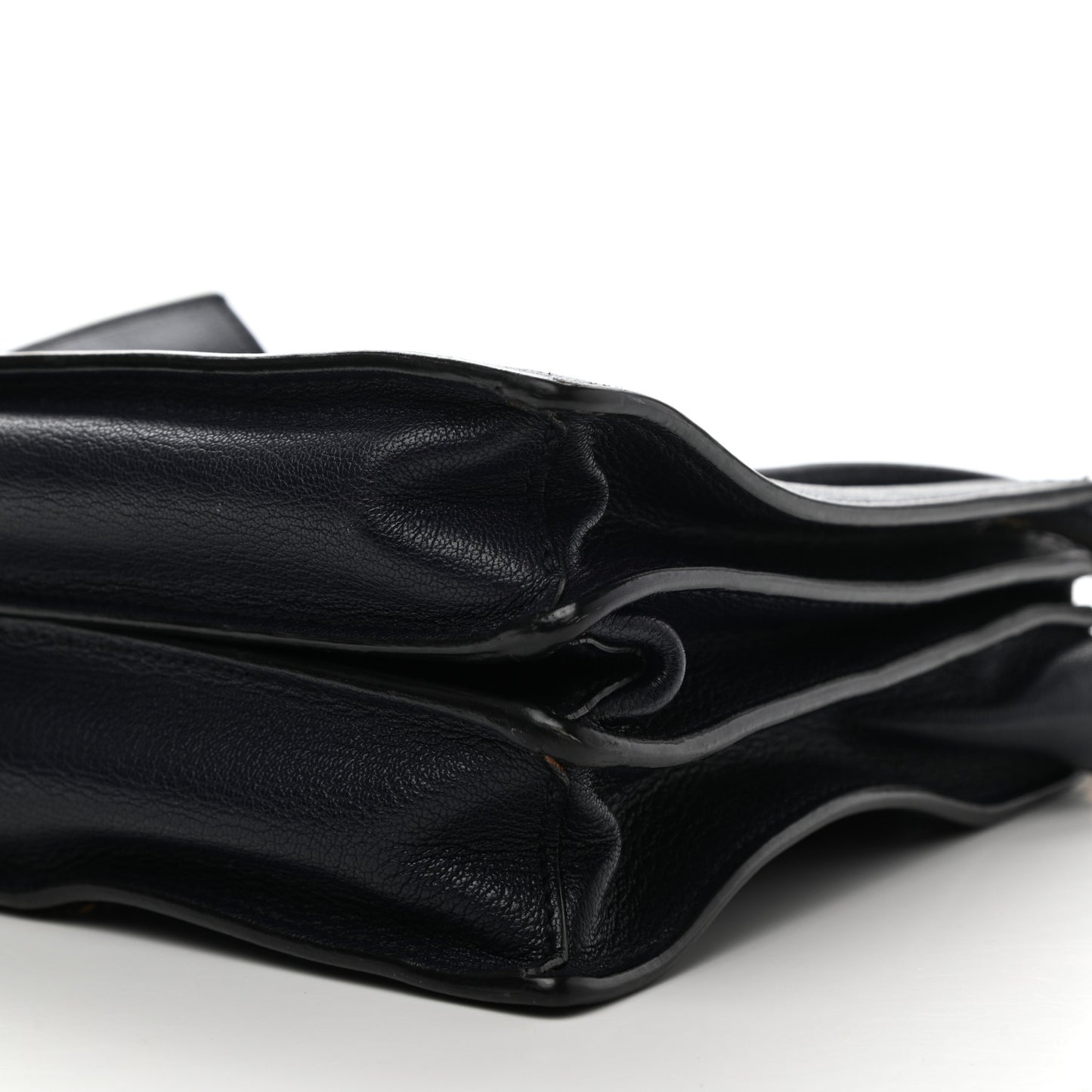 Goatskin Madras Tote Black