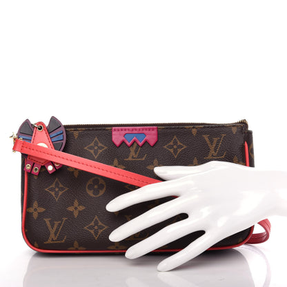 Louis Vuitton Monogram Totem Pochette Accessories Flamingo 2 of 11