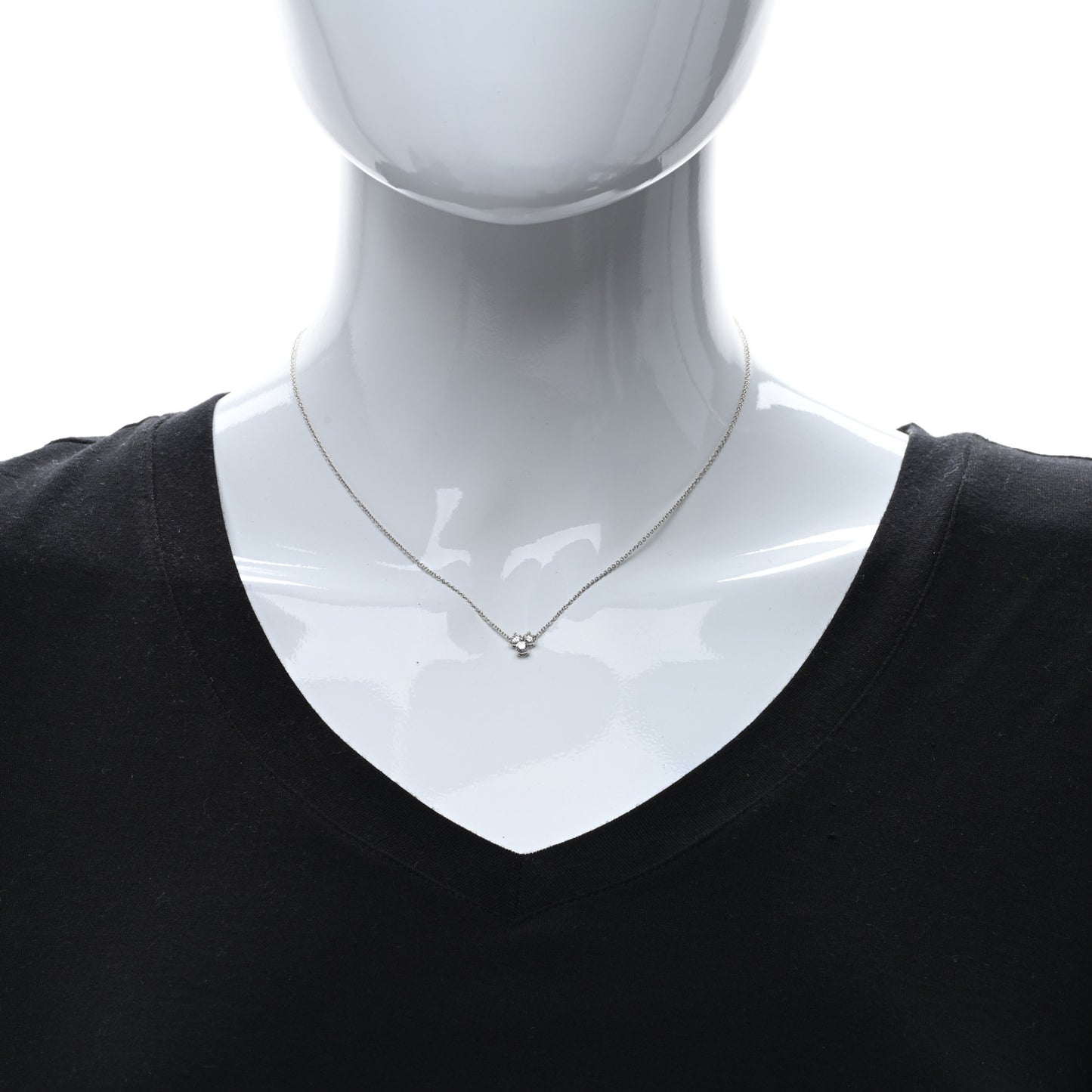 Platinum Diamond .30ctw Aria Pendant Necklace