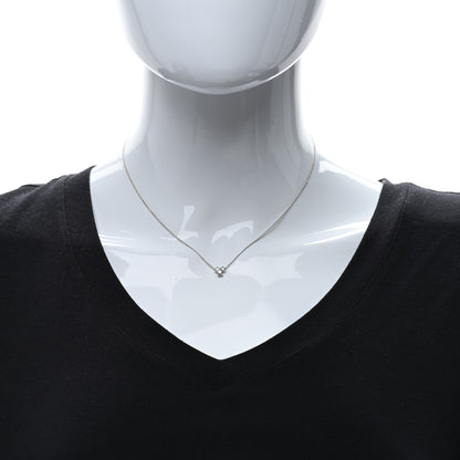 Tiffany Platinum Diamond .30ctw Aria Pendant Necklace 3 of 4