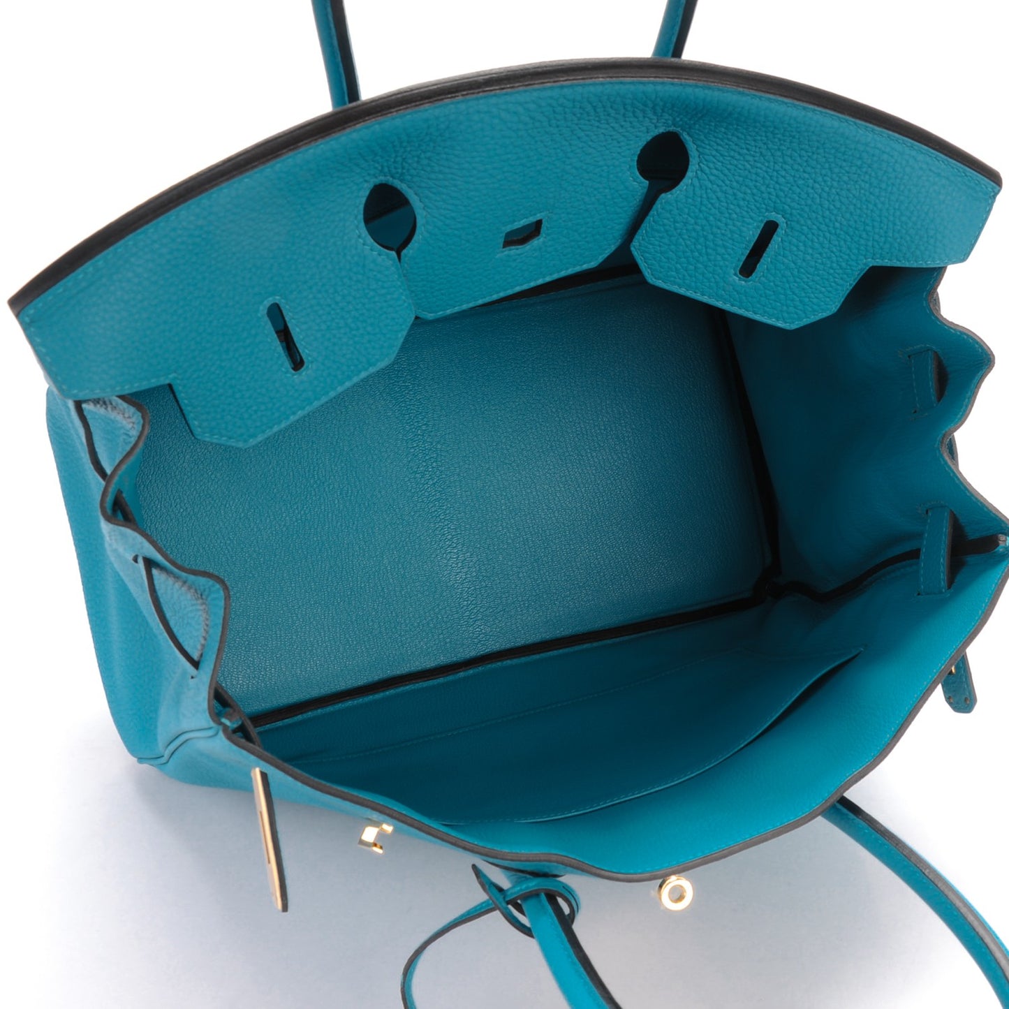 Togo Birkin 35 Turquoise