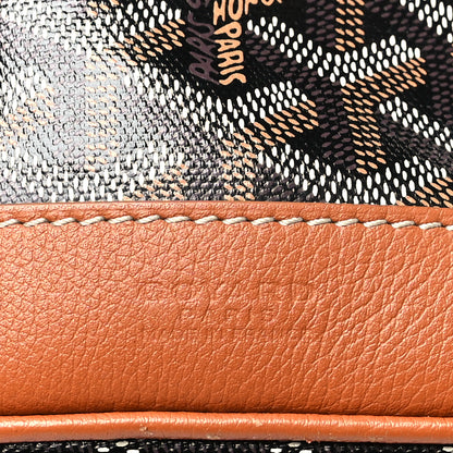 Goyard Goyardine Petit Flot Bucket Bag PM Black Gold 6 of 9