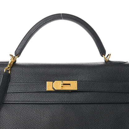 Hermes Togo Kelly Retourne 40 Black 16 of 24