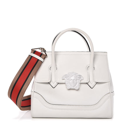 Versace Calfskin Medium Palazzo Empire Bag White 1 of 12