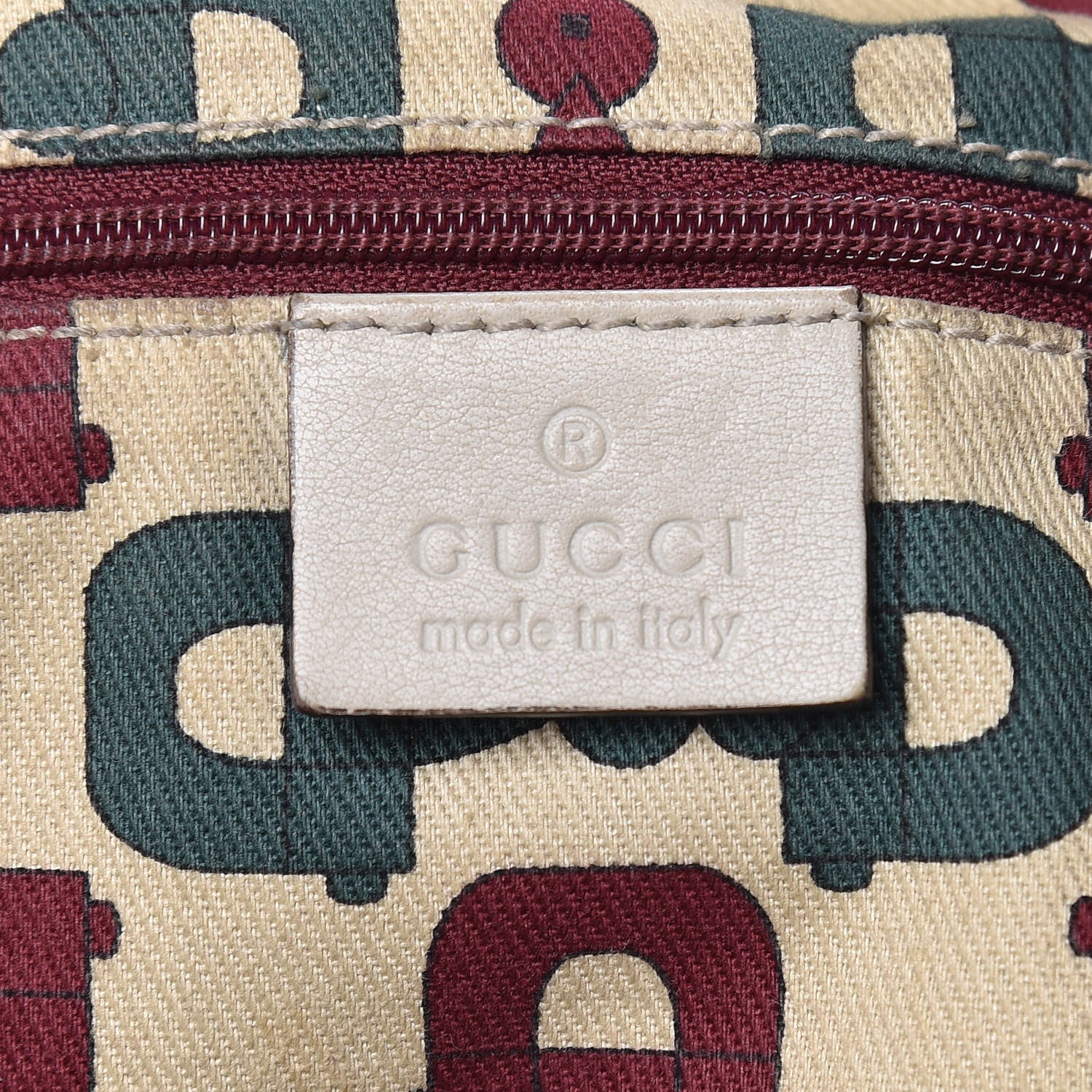 Gucci Guccissima Medium Abbey Shoulder Bag Off White 8 of 12