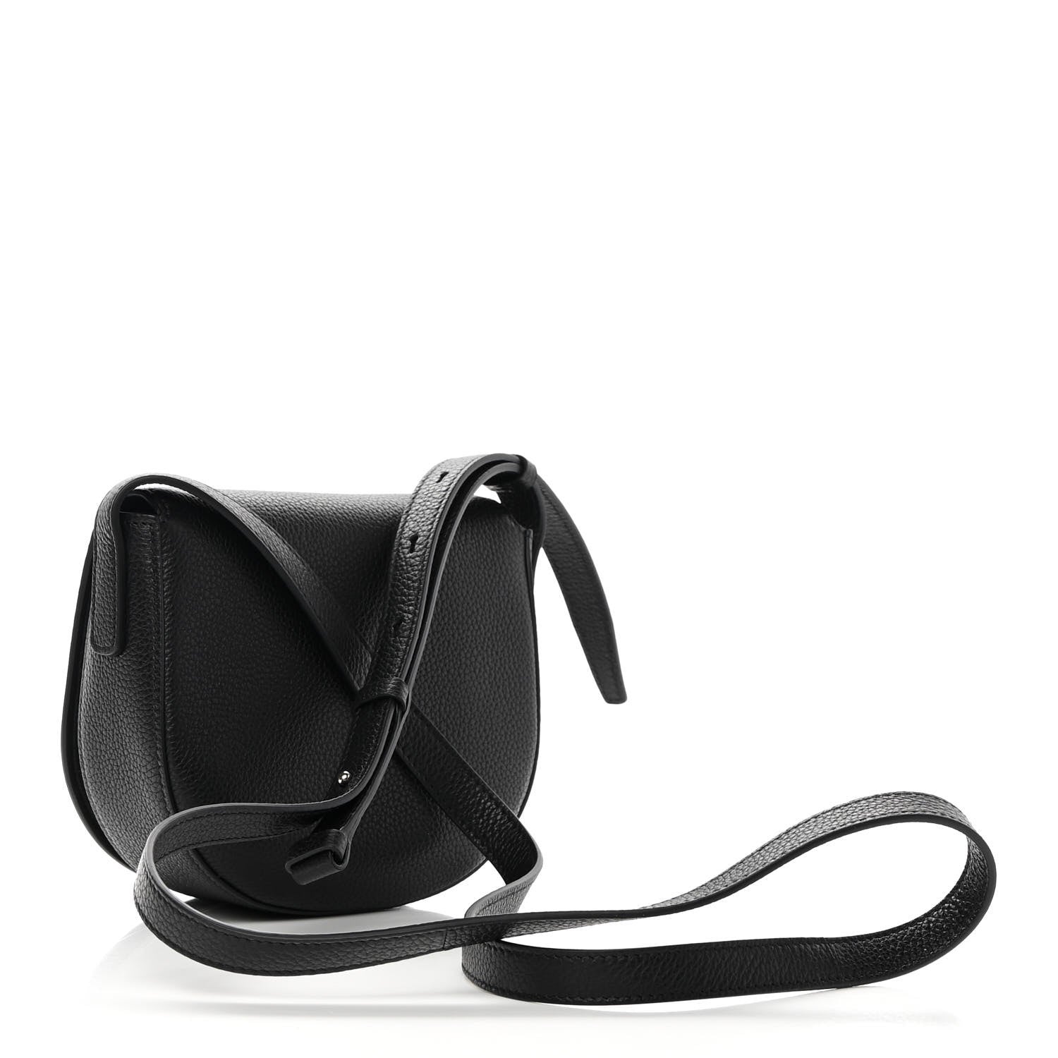Salvatore Ferragamo Calfskin Gancini City Crossbody Black 3 of 9