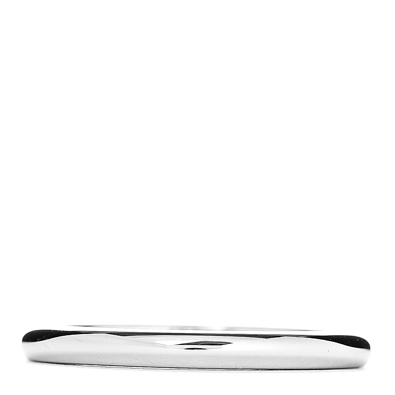 Tiffany Platinum Diamond 2mm Classic Wedding Band Ring 49 4.75 3 of 5