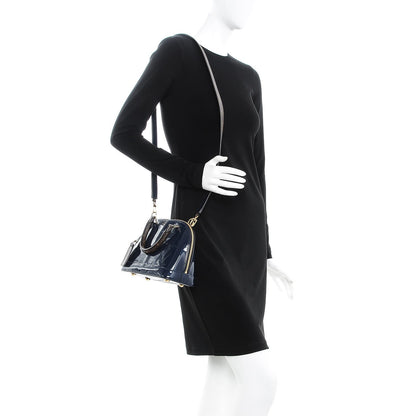 Louis Vuitton Patent Monogram Alma BB Marine 2 of 8