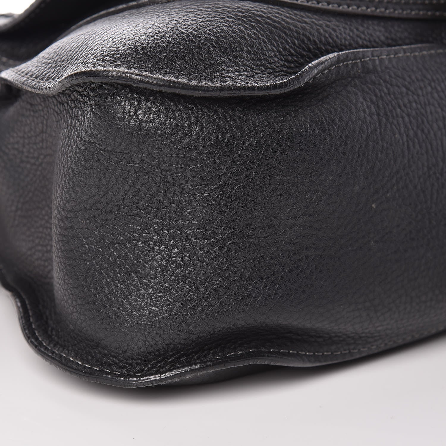 Chloe Calfskin Medium Marcie Satchel Black 8 of 9