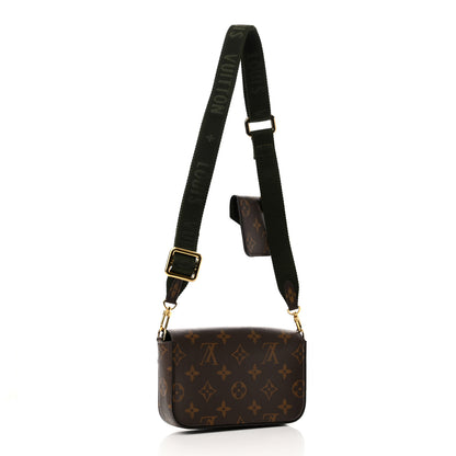 Louis Vuitton Monogram Felicie Strap & Go Kaki 3 of 10