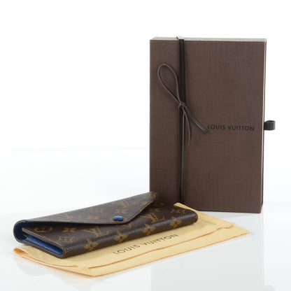 Louis Vuitton Monogram Josephine Wallet Blue 4 of 8