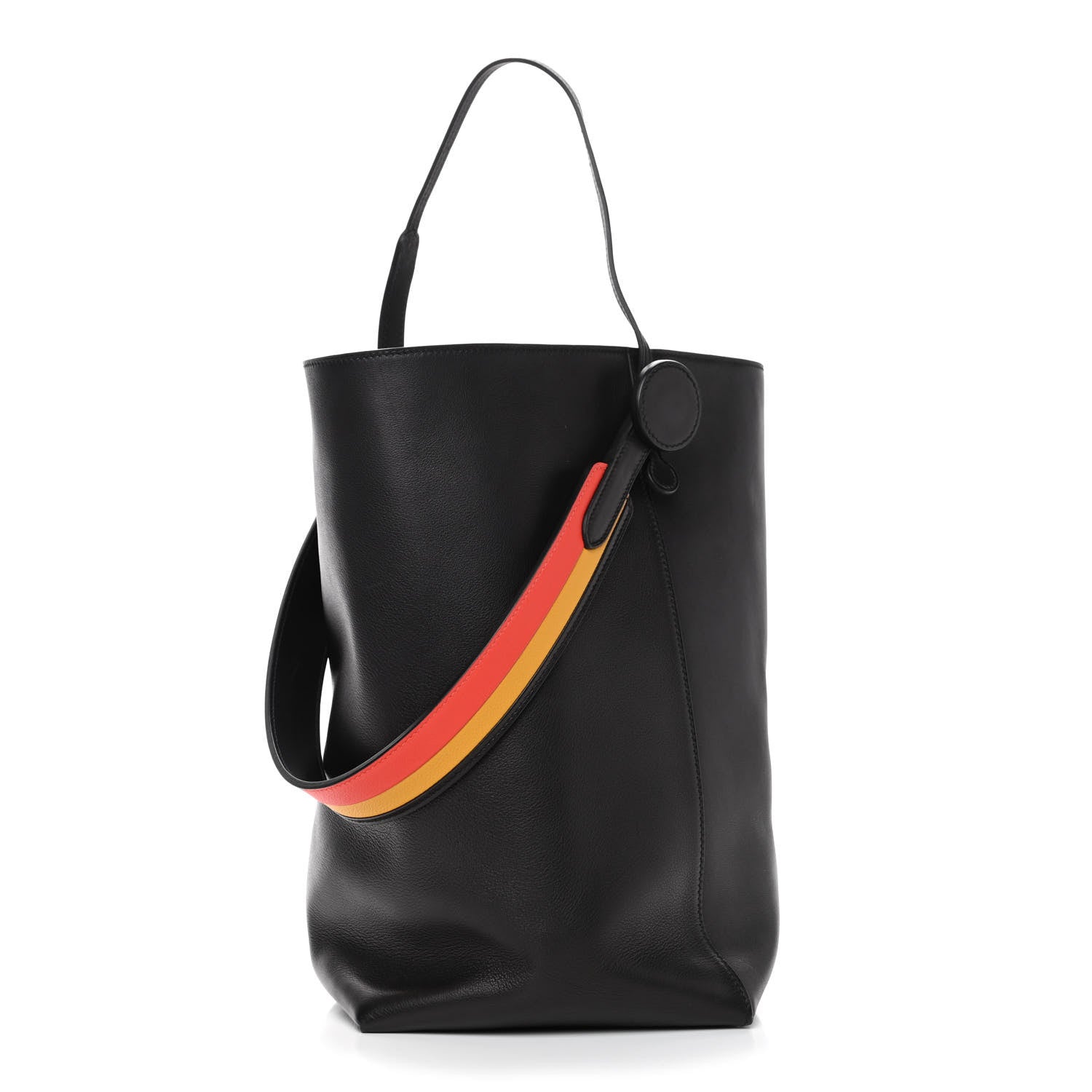 Hermes Evercolor Swift Sac Licol 19 Bleu Indigo Ambre Capucine 2 of 13