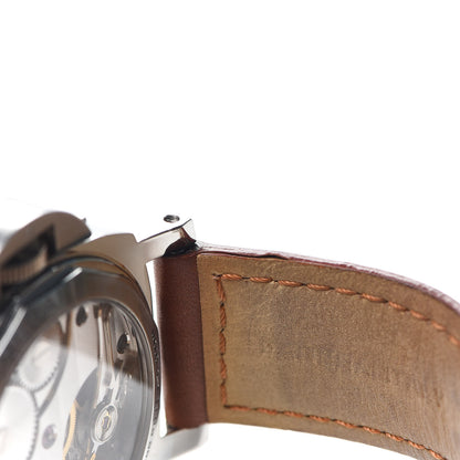 Panerai Stainless Steel Calfskin 44mm Luminor Marina Manual Winding Watch PAM00114 6 of 14