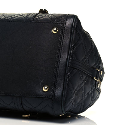 Versace Nappa Quilted Icon Bowler Black 5 of 7