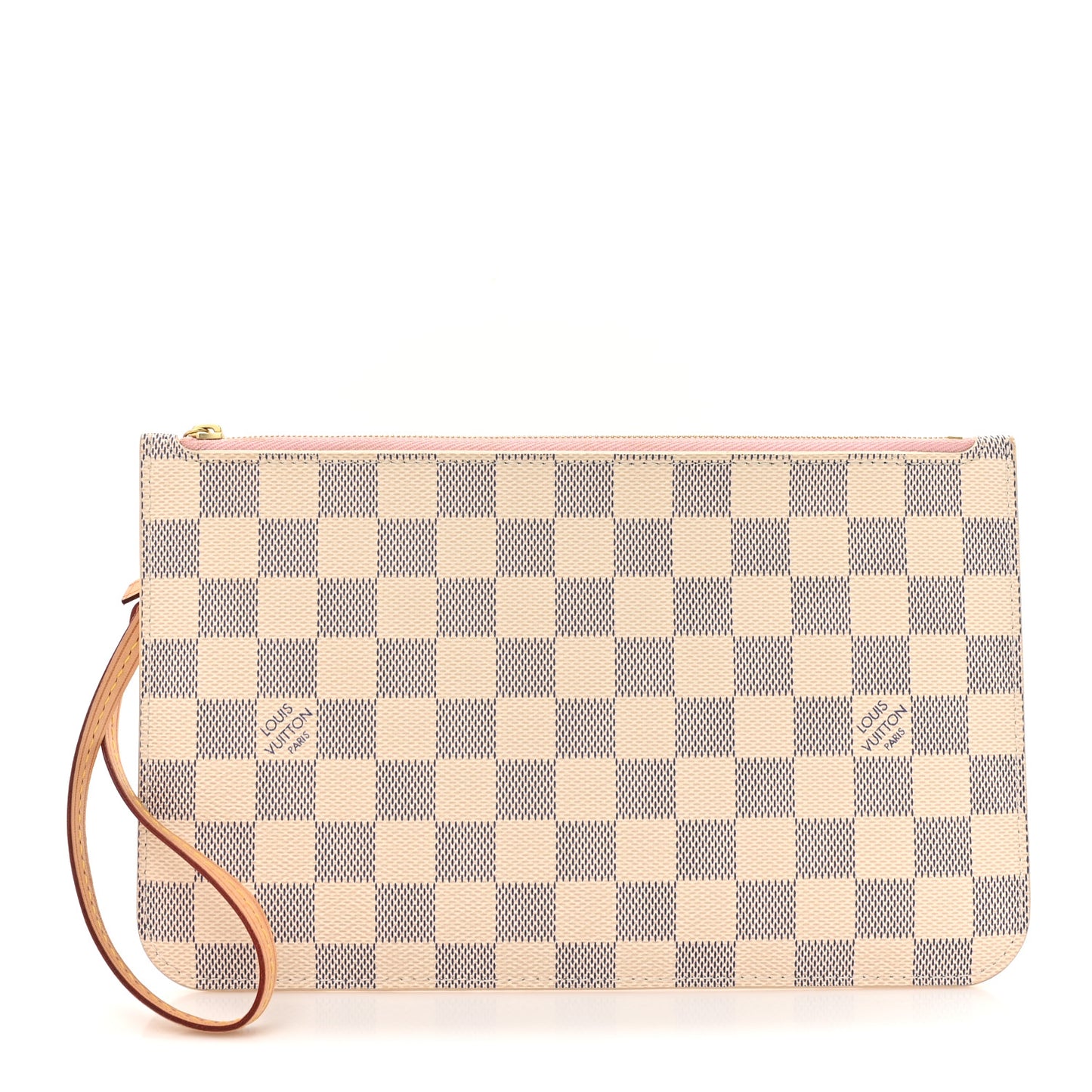 Damier Azur Neverfull MM GM Pochette Rose Ballerine