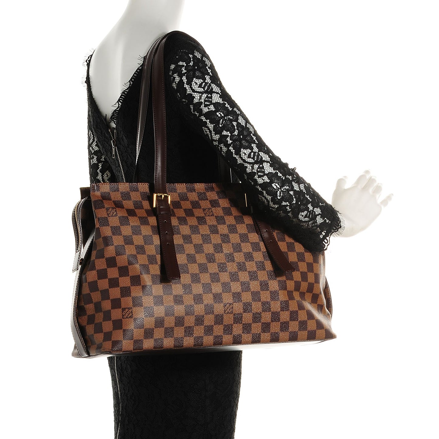 Damier Ebene Chelsea Tote