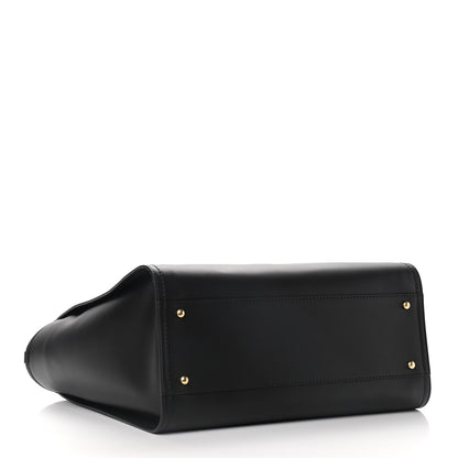 Chanel Calfskin Medium Deauville Tote Black 4 of 9