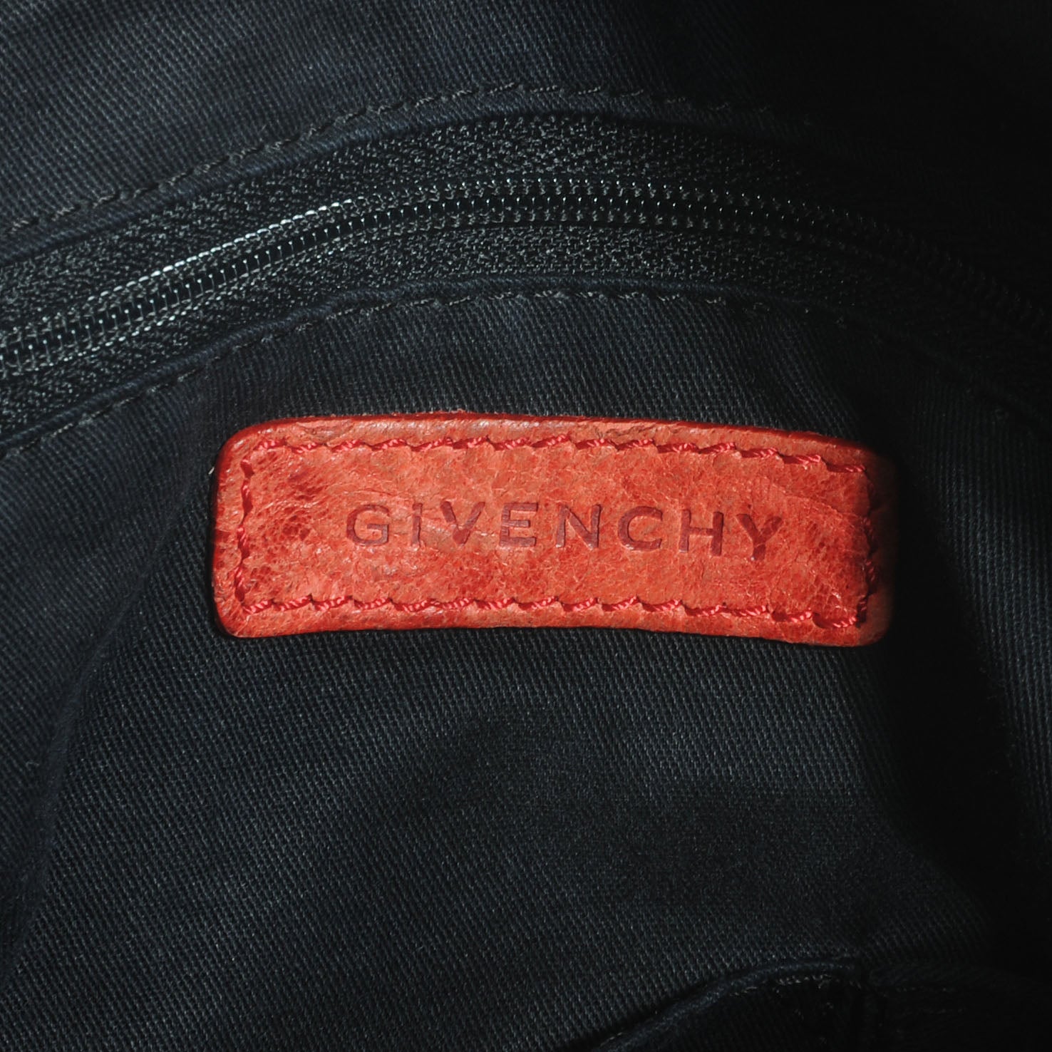 Givenchy Tumbled Sheepskin Medium Pandora Bag Red 7 of 7