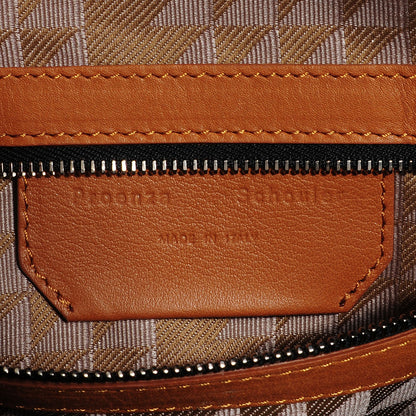 Proenza Schouler Smooth Calfskin PS13 Small Bi-Color Satchel Caramel White 7 of 13