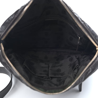 Gucci Guccissima Flat Messenger Bag Dark Brown 5 of 13