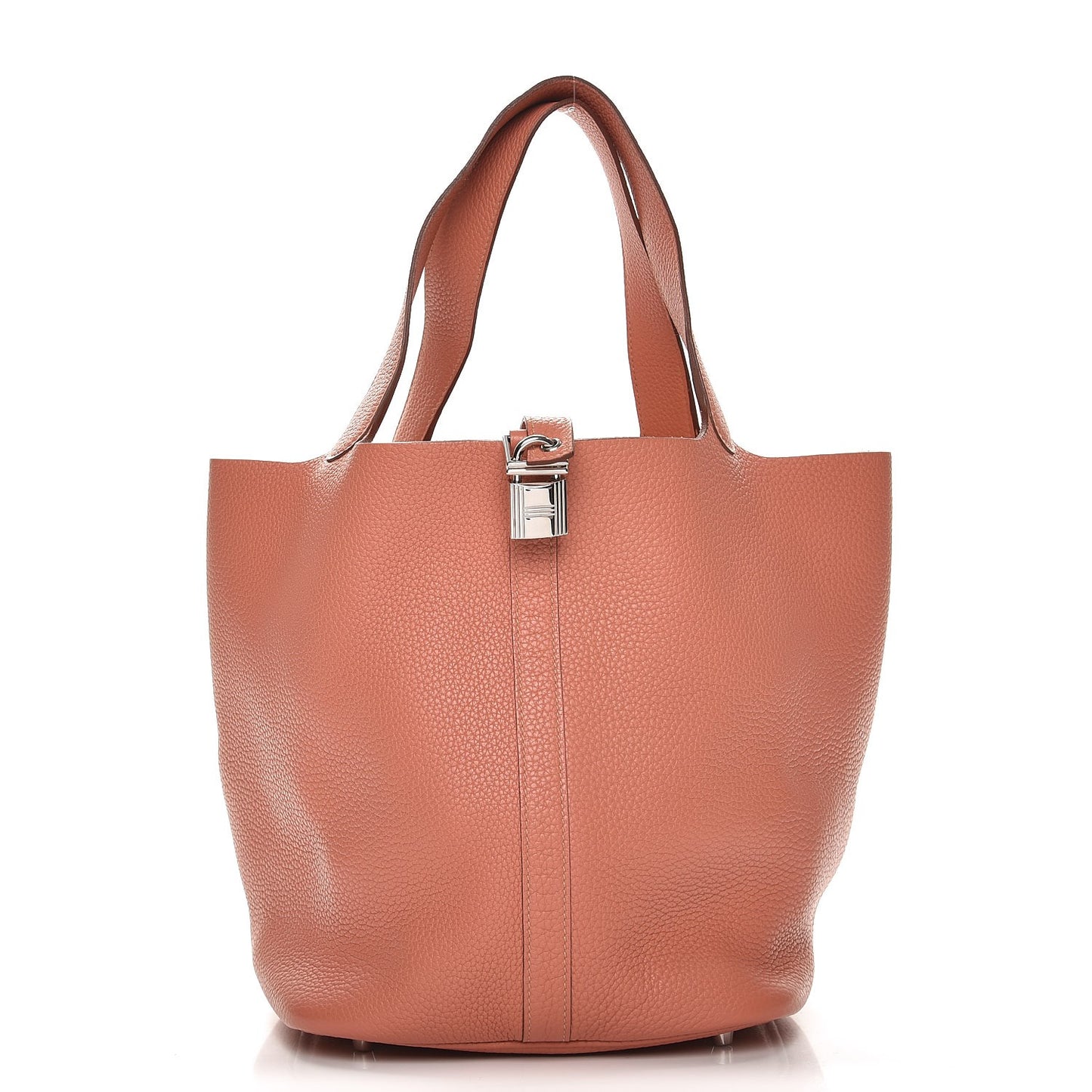 Taurillon Clemence Picotin Lock 26 GM Rose Thè