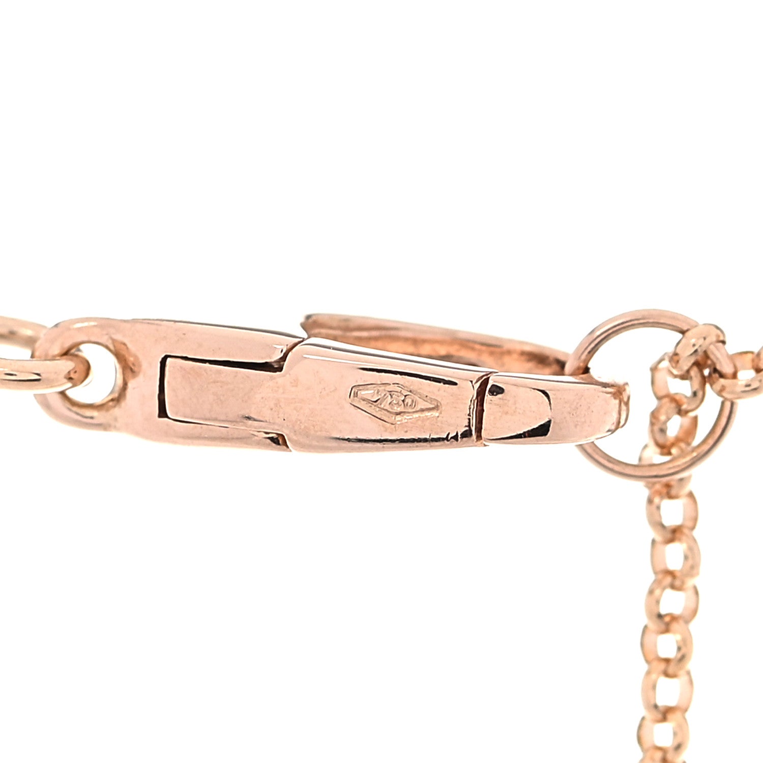 Bulgari 18K Rose Gold Diamond BVLGARI BVLGARI Cuore Pendant Necklace 6 of 7