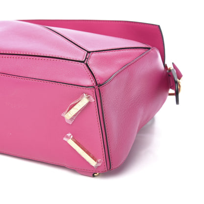 Loewe Calfskin Small Puzzle Bag Fuchsia 9 of 10