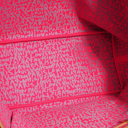 Louis Vuitton Monogram Graffiti Neverfull GM Fuchsia 5 of 7