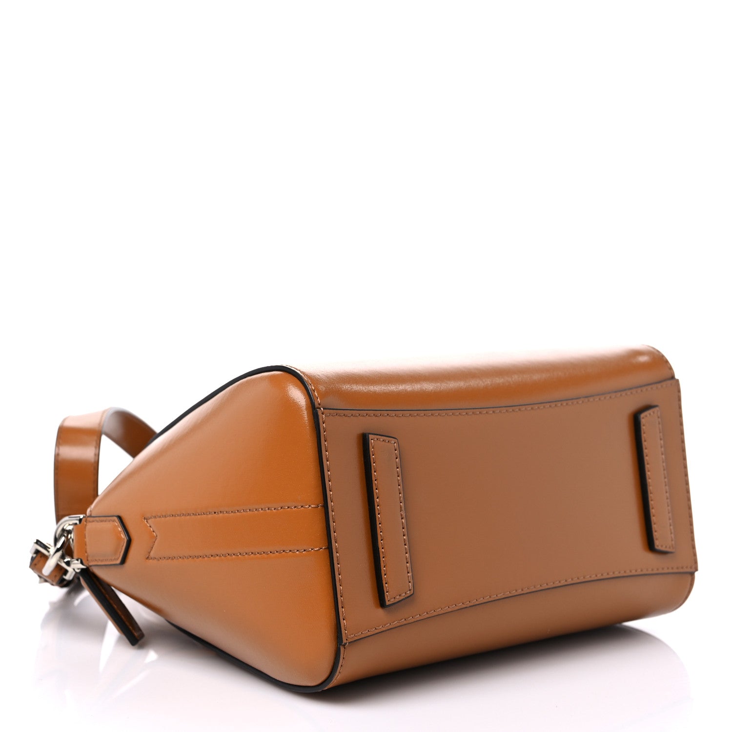 Givenchy Shiny Lord Calfskin Mini Antigona Camel 4 of 13