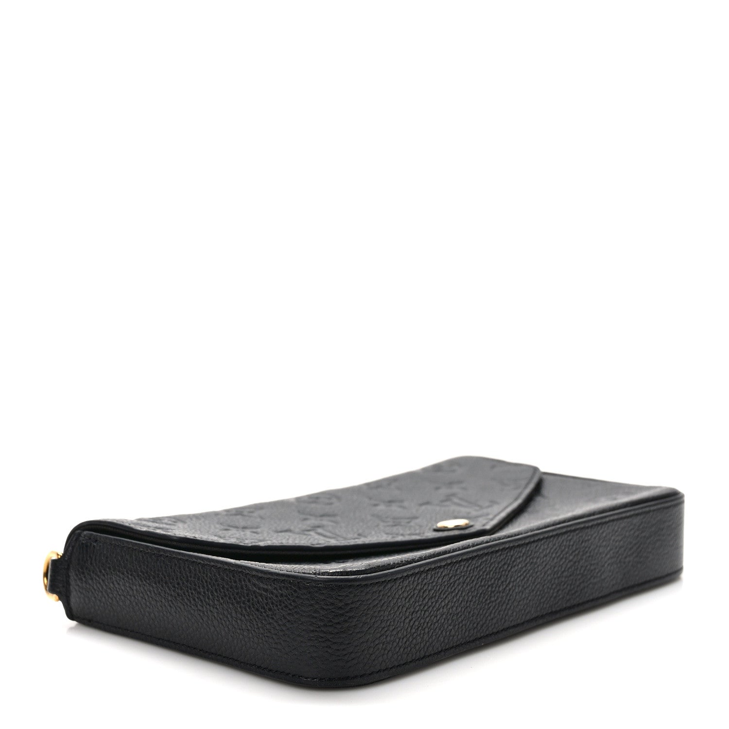 Louis Vuitton Empreinte Pochette Felicie Chain Wallet Black 4 of 11