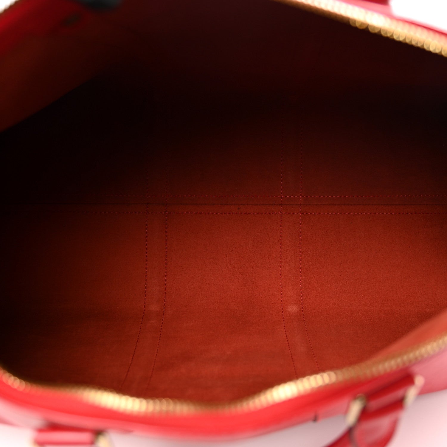 Louis Vuitton Epi Keepall 50 Castillan Red 4 of 12