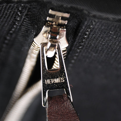 Hermes Toile Vache Hunter Herbag Zip 39 Black 7 of 17
