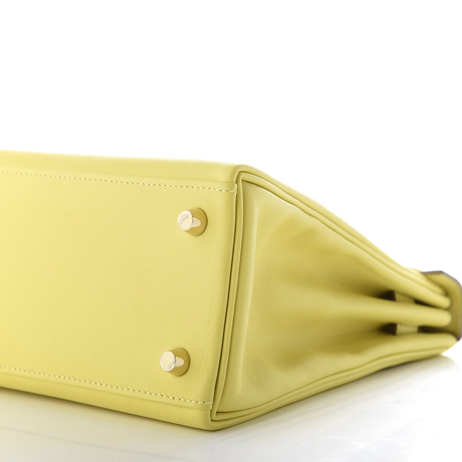 Hermes Swift Kelly Retourne 25 Lime 8 of 10