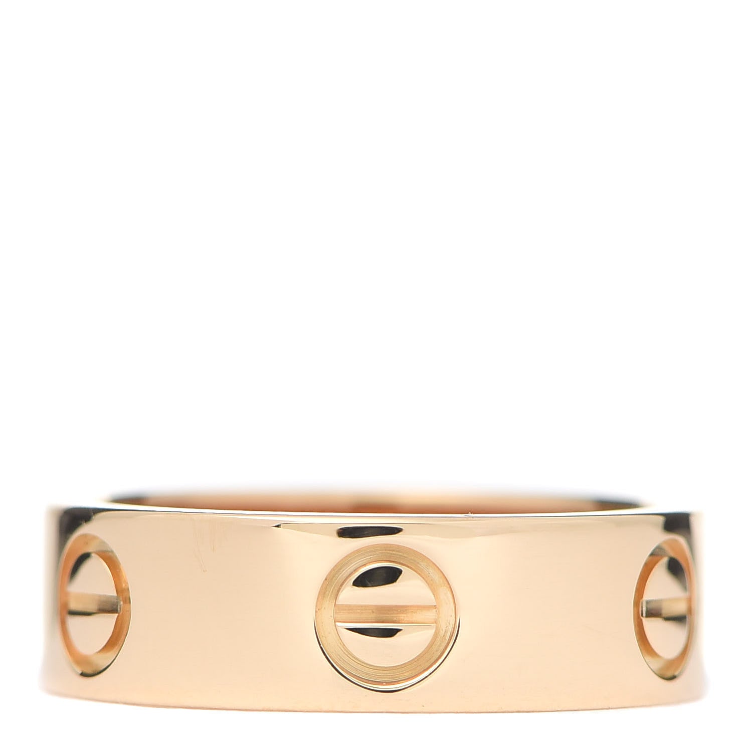 Cartier 18K Yellow Gold 5.5mm LOVE Ring 50 5.25 1 of 5