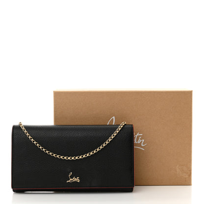 Christian Louboutin Calfskin Boudoir Chain Wallet Black 13 of 13