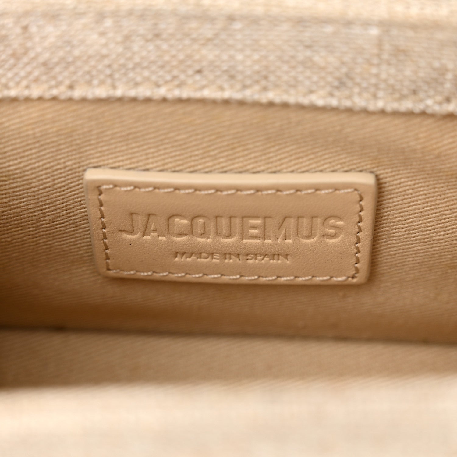 Jacquemus Linen Le Chiquito Light Greige 6 of 12