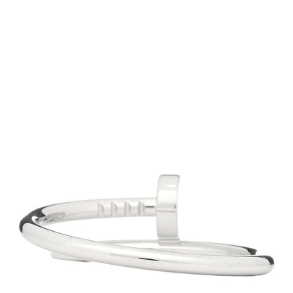 Cartier 18K White Gold Small Juste Un Clou Ring 58 8.25 3 of 4