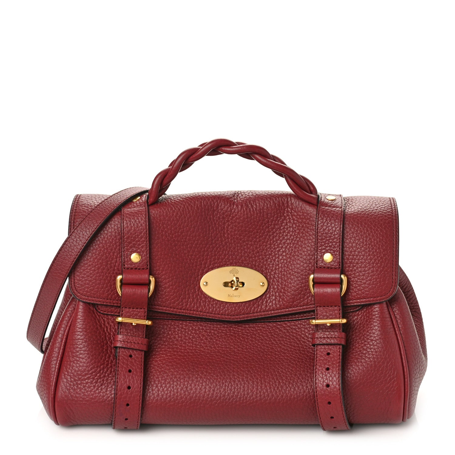 Mulberry Heavy Grain Medium Alexa Crimson 1 of 8