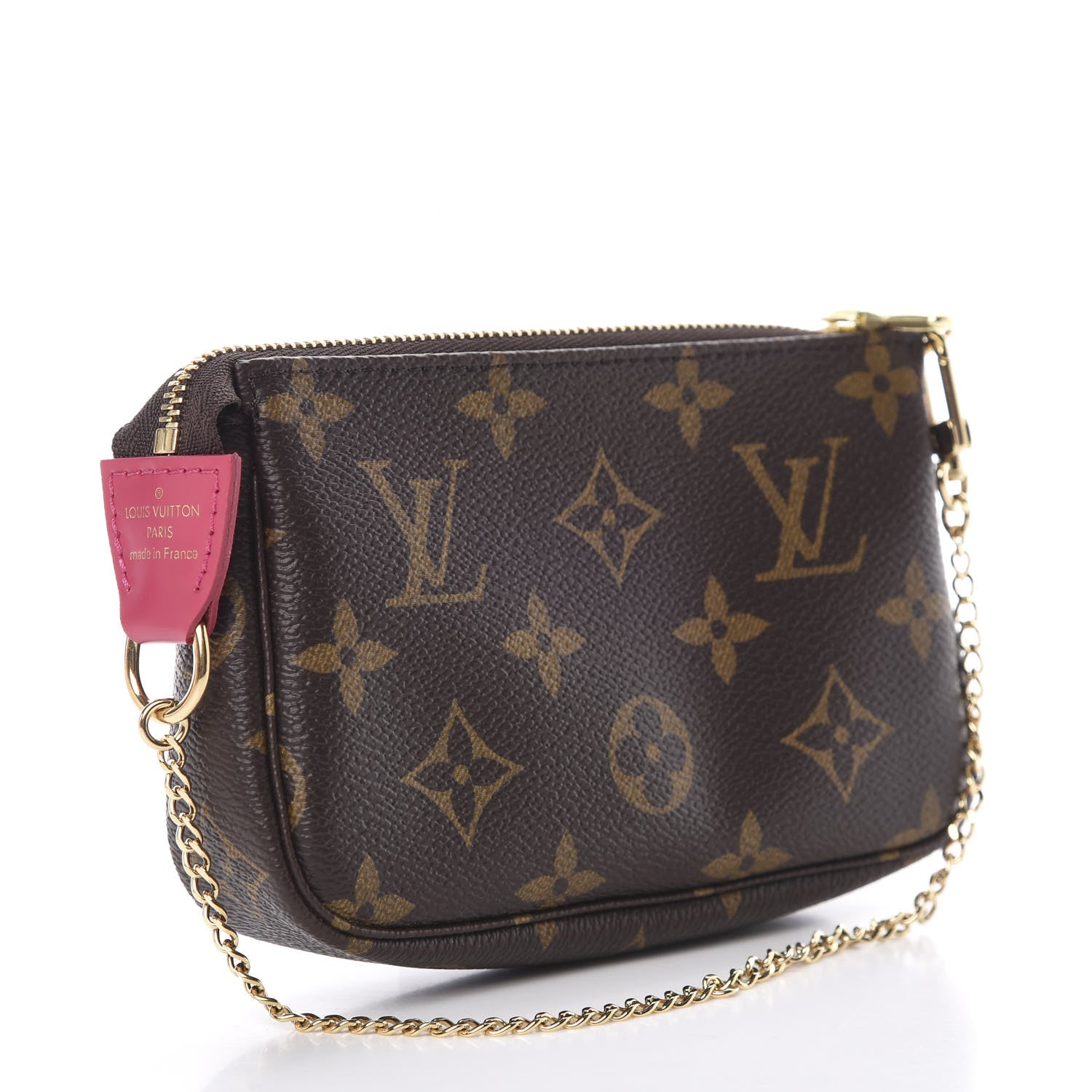 Louis Vuitton Monogram 2020 Christmas Animation Roller Coaster Mini Pochette Accessories Pivoine 2 of 7