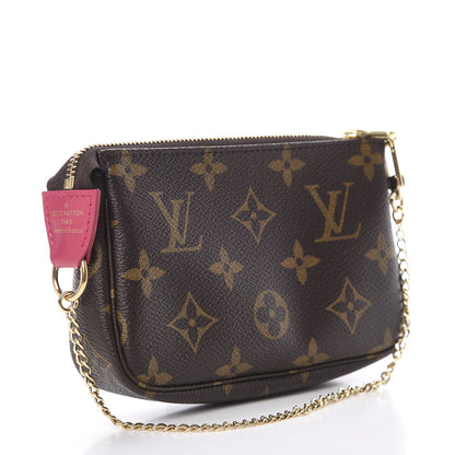 Louis Vuitton Monogram 2020 Christmas Animation Roller Coaster Mini Pochette Accessories Pivoine 2 of 7
