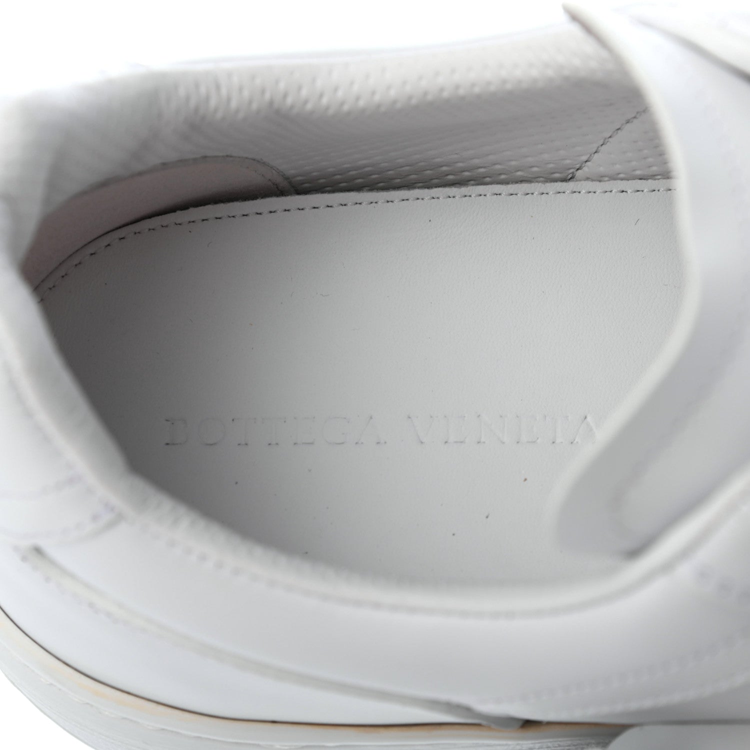 Bottega Veneta Bolt Calfskin Sneakers 39 Optic White 7 of 8
