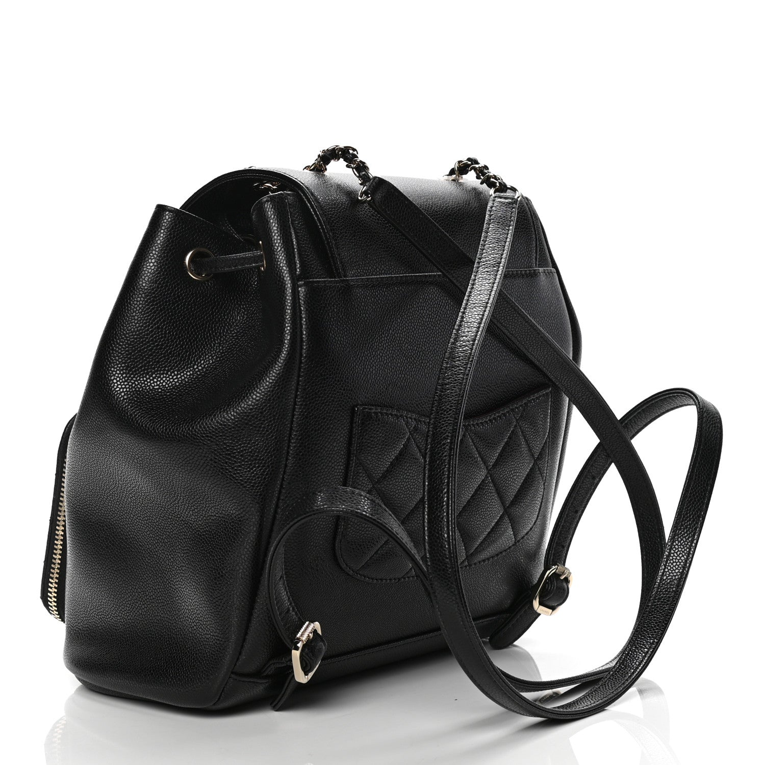 Chanel Caviar Quilted Business Affinity Backpack Black 3 of 7